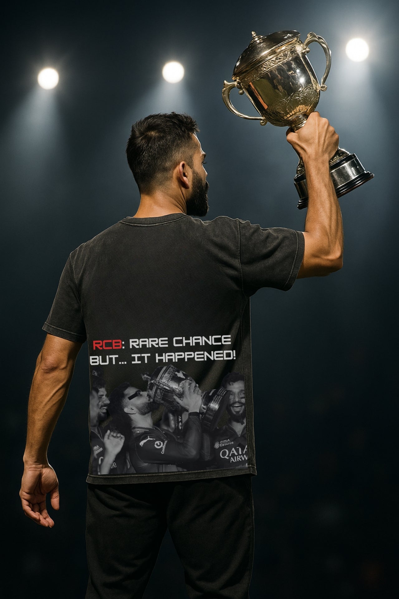 RCB Trophy Tee – Now We Have Cup AND Drip!